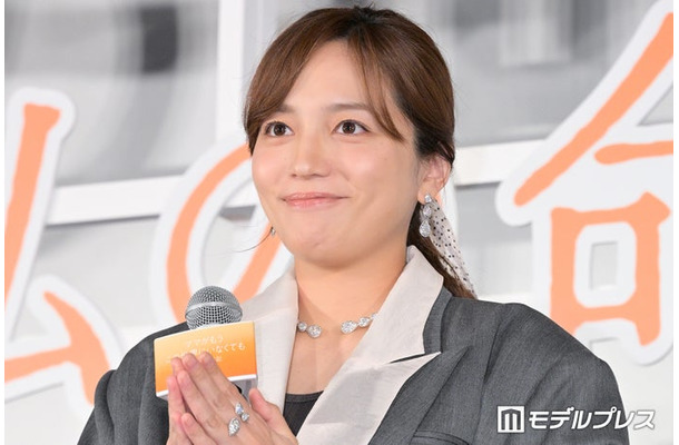「ママがもうこの世界にいなくても 私の命の日記」公開前夜舞台挨拶に出席した川口春奈(C)モデルプレス