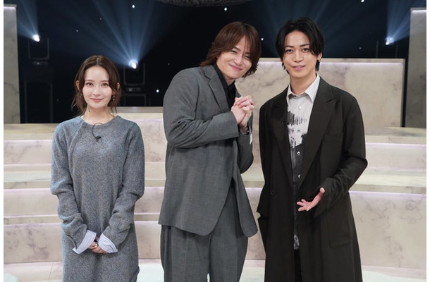 (左から)畑芽育、菊池風磨、亀梨和也「夜の音-TOKYO MIDNIGHT MUSIC-」(C)日本テレビ