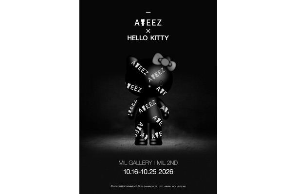 ATEEZ × HELLO KITTY “BLACK SERIES” POP-UP STORE／提供画像