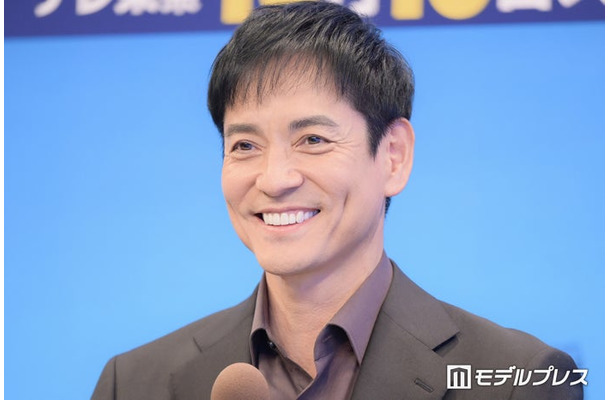 ドラマ9「ボーダーズ 警視庁特殊事件対策班」記者会見に出席した沢村一樹（C）モデルプレス