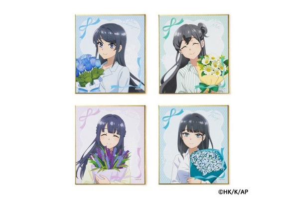 劇場アニメ「青春ブタ野郎はディアフレンドの夢を見ない」ミニ色紙（税込660円）（C）HK/K/AP