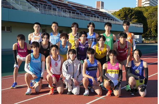 「俺たちの箱根駅伝」学生キャスト（C）日本テレビ