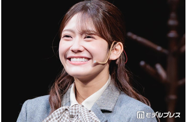 「秘密の花園」初日前会見に出席した奥田いろは（C）モデルプレス