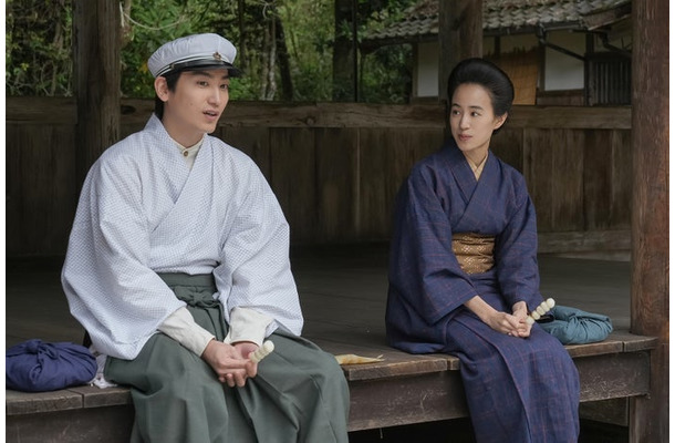 金子大地、石橋静河「ブラッサム」第16話(C)NHK