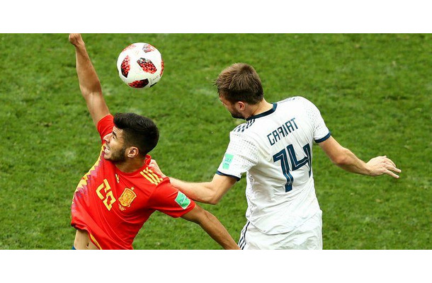 W杯でスペインに勝利したロシア、DFが珍しい記録を達成していた