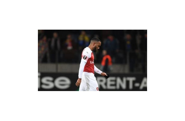 アーセナル、ELでBATEボリソフに衝撃の敗戦…ラカゼットが退場