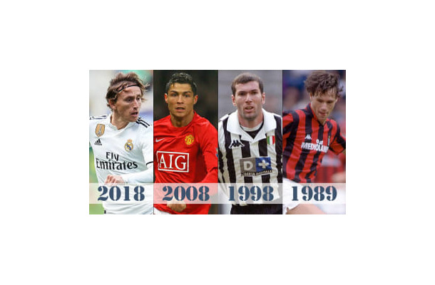 「平成バロンドール史」30年間の受賞者ユニとサッカー界の出来事まとめ