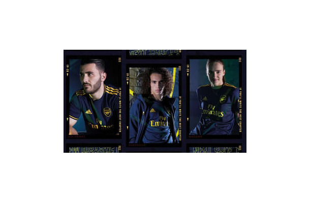 アーセナル、2019-20サードユニフォームを発表！「ネイビー×イエロー」復活