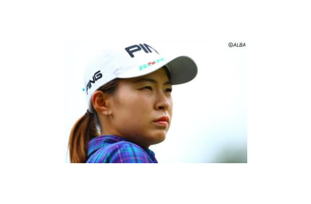 渋野日向子がホステス大会中止にコメントを寄せた（撮影：村上航)