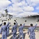 海自輸送艦、トンガへ出港