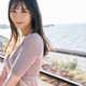 日向坂46小坂菜緒、“絶景スポット”で彼女感たっぷり 先行カット公開＜TRIANGLE magazine 02＞