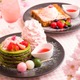 エッグスンシングス、春限定「桜抹茶パンケーキ」「桜フレンチトースト」桜色メニューで花見気分