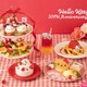 「ハローキティ50周年記念カフェ」東名阪で開催、キティ＆ミミィのアフヌンやケーキ風パフェ