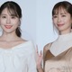 有村架純、美デコルテ際立つリボンブラウス着こなす 中村ゆりはキャミワンピで上品肌見せ【さよならのつづき】