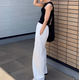 大人気【ユニクロ】ワイドスウェットパンツ。オシャレな人が購入しているカラーとは【40代の毎日コーデ】