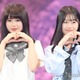「今日好き」おひなさま（長浜広奈）＆時田音々がペアランウェイ キュートなハートに黄色い歓声【サツコレ2025A/W】
