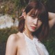 岸明日香、レース衣装から美ボディ透ける