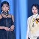 CANDY TUNE福山梨乃＆CUTIE STREET佐野愛花、圧巻の気品で魅了 白×黒の対照コーデ【IDOL RUNWAY COLLECTION 2026】