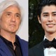 寛一郎、父・佐藤浩市とのモノクロ親子ショット公開「最強の遺伝子」「映画のワンシーンみたい」