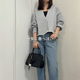 春夏デニムは決めた？足首が出る【GU】ストレートジーンズは、デイリーコーデに活躍しそう！【40代の毎日コーデ】