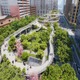 博多駅前の「明治公園」8月7日開園へ 人気ピッツェリア新業態や都市型サウナが九州初上陸