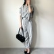 【ユニクロ】×【GU】で作るグレーコーデ。脱力リラックスしたい日の上質カジュアル【40代の毎日コーデ】