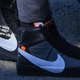 エンバペ、「NikeとOff-White」のコラボスニーカーを履いてた！