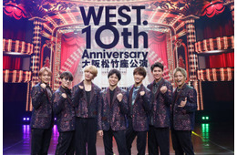 WEST.、10年7か月ぶり大阪松竹座で“らしさ全開”ステージ 10年目は「7人で良かったなと再認識させてくれる年」【ゲネプロ・囲み取材レポ】