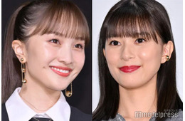 ももクロ百田夏菜子＆芳根京子、お揃いコーデでクリスマスディズニー満喫「べっぴんさんコンビだ」の声