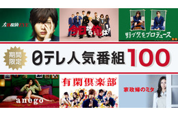 「野ブタ」「家政婦のミタ」「有閑倶楽部」などTVerで無料配信「日テレ人気番組100！」ラインナップ第3弾【作品一覧】