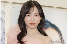 AKB48小栗有以、スリット×ワンショルドレス姿披露 デビュー11年で挑戦したいことは「始球式」