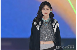 ゆうちゃみ、パンツレイヤードでハイセンスな着こなし【GirlsAward 2025SS】
