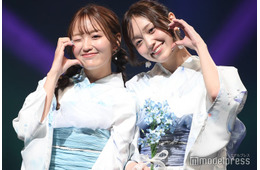 ねお＆野咲美優 、姉妹で“お揃いヘア” ルダハートが可愛い【GAKUSEI RUNWAY 2025 SUMMER】