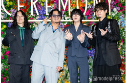 人気バンド・the engy、柄シャツ・リボンタイ…華やかドレスアップ ミセス主催イベント出演【Mrs. GREEN APPLE presents「CEREMONY」】