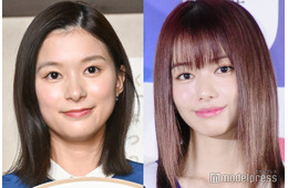 山本舞香、芳根京子にキスされる「めおと日和」オフショット公開「可愛すぎる」「愛おしい」の声