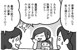 義理の両親の前で夫に家事をさせるのってあり？【どんどん仲良くなる夫婦は家事をうまく分担している。  #15】