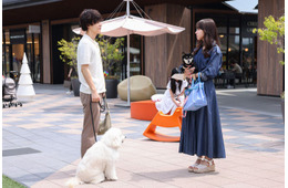 【初恋DOGs 第1話】愛子（清原果耶）＆快（成田凌）、愛犬同士が恋に落ちる