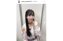 元乃木坂46佐々木琴子、所属事務所退所を報告「気を引き締めて頑張ります」