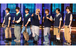なにわ男子、新曲披露 少年忍者は「A・RA・SHI」「初心LOVE」カバーで本家からアドバイス受ける【Star Song Special】