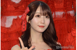 ＝LOVE大谷映美里、大胆肌見せの夏コーデ「大人っぽくて可愛い」「ポニテ最強」と絶賛の声