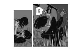 襲ってきた黒い影の正体は「女」!? …死んでないよね？【愚か者の身分 #10】