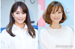 蛯原英里、姉・蛯原友里らとの写真公開「相変わらず美人双子姉妹」「そっくり」