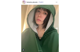 元あやまんJAPANファンタジスタさくらだ、夫・BOSEと結婚13周年報告 長女顔出しの家族写真に「そっくり」の声