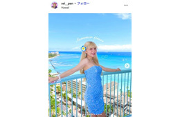 夫婦YouTuberゆたせな・セイナ、アウラニディズニーでの水着姿披露「リロっぽい」「憧れ」の声