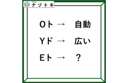 クイズです！「Oト→自動。では、Eトは何？」難しく考えすぎないでOK！【難易度LV２.・甘口】