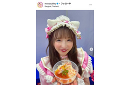 大食い女王・もえのあずき、美バスト際立つ水着姿披露 ビーチショットに「可愛すぎる」「スタイルいい」の声
