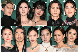 【写真特集】Snow Man目黒蓮・中島健人・IVEウォニョン・山下智久ら「ブルガリ」展覧会フォトコールに豪華集結＜第一夜＞