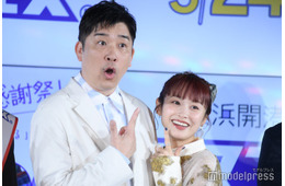 高橋愛、夫・あべこうじとの街中ショット公開「ラブラブで尊い」「可愛すぎる」の声