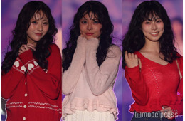 Rain Tree綾瀬ことり・NMB48板垣心和＆龍本弥生、カーリーヘア姿でウォーキング【STARRZ TOKYO 2025】