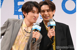 森崎ウィン＆Snow Man向井康二、異例の再登場 予想外演出にイベント開始前から黄色い歓声【（LOVE SONG）】